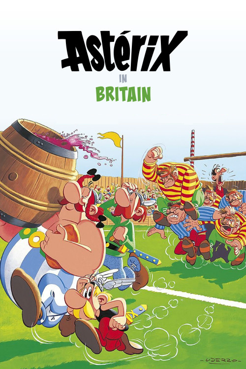 Astérix chez les Bretons (1986) poster