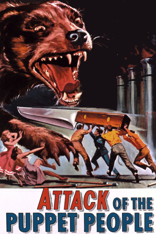 Attack of the Puppet People (1958) poster