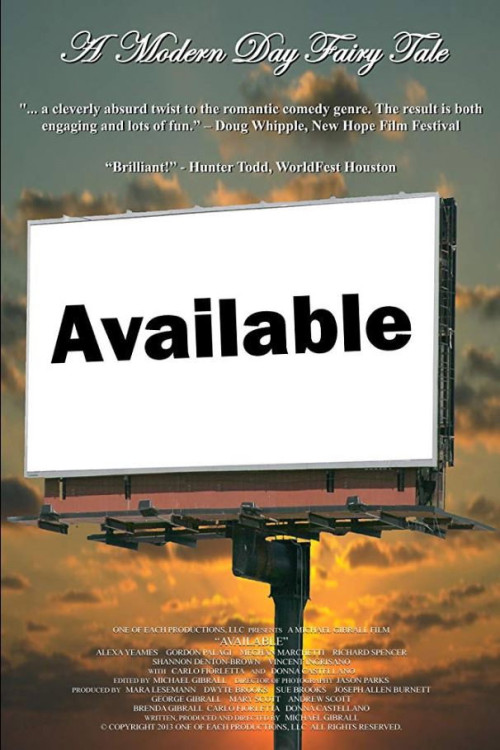 Available (2013) poster
