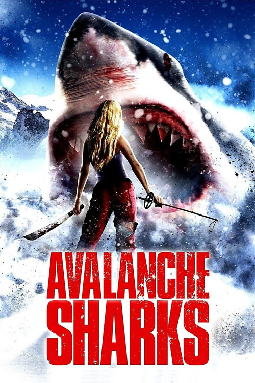 Avalanche Sharks (2014) poster