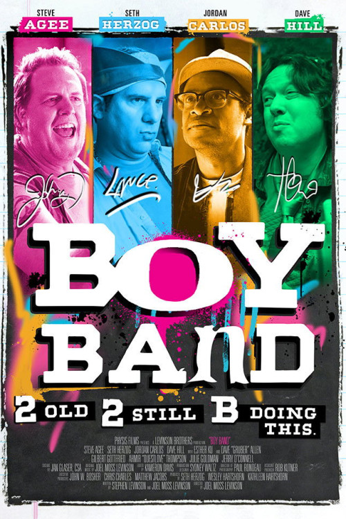 Boy Band (2018) poster