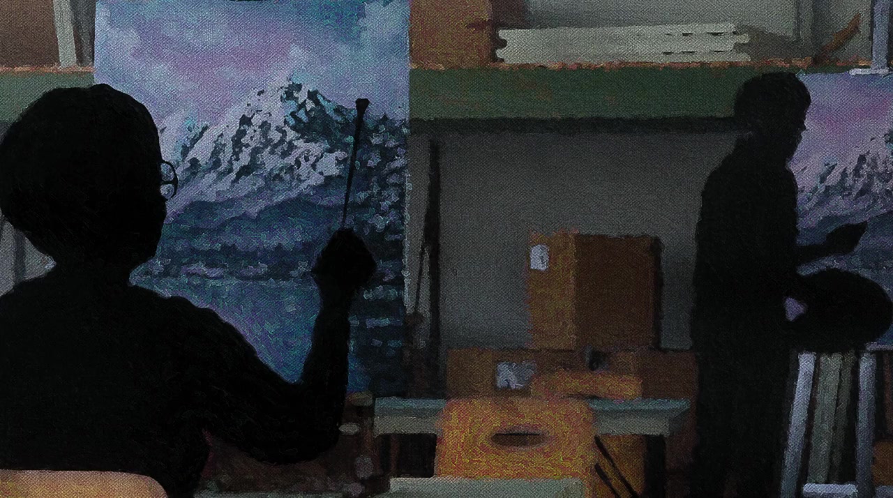 Bob Ross: Happy Accidents, Betrayal & Greed screenshot 1