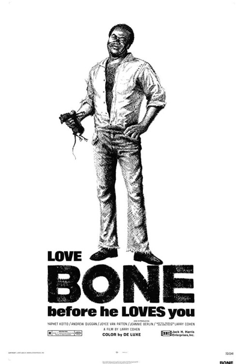 Bone (1972) poster