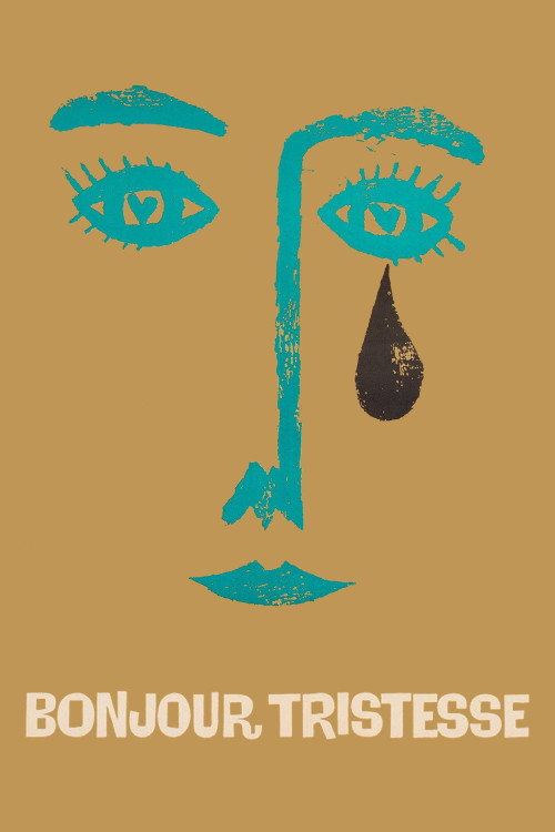 Bonjour tristesse (1958) poster