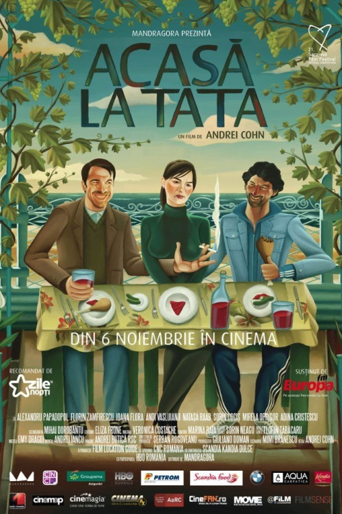 Acasã la tata (2015) poster