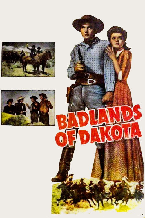 Badlands of Dakota (1941) poster