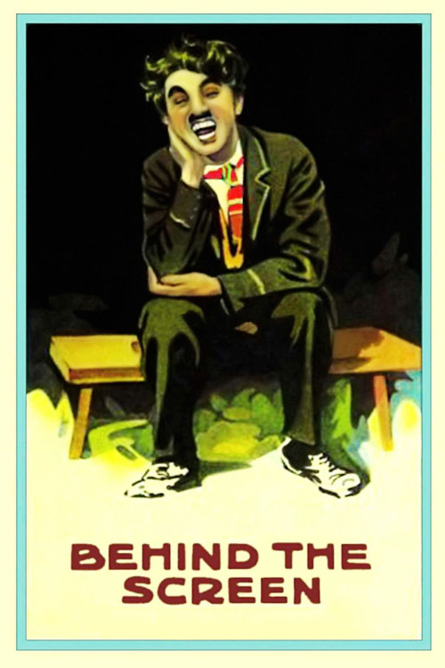 Behind the Screen (1916) poster