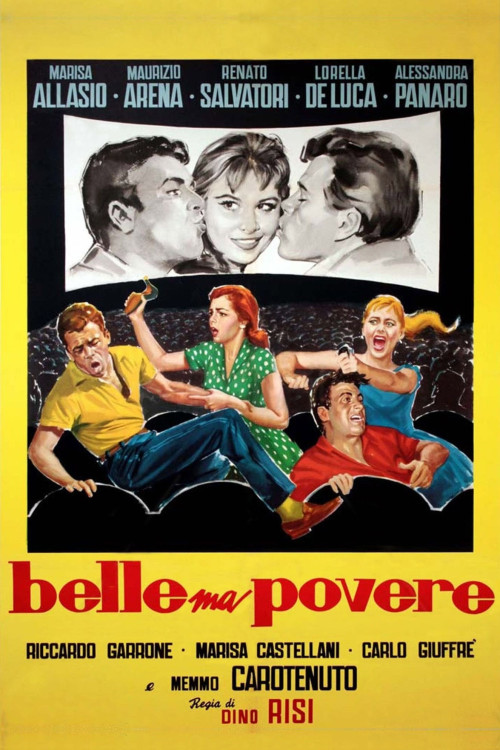 Belle ma povere (1957) poster