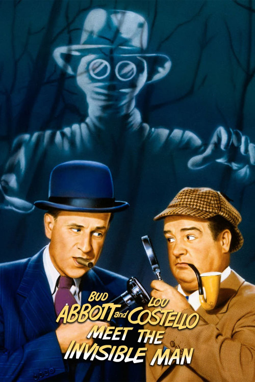 Abbott and Costello Meet the Invisible Man (1951) poster