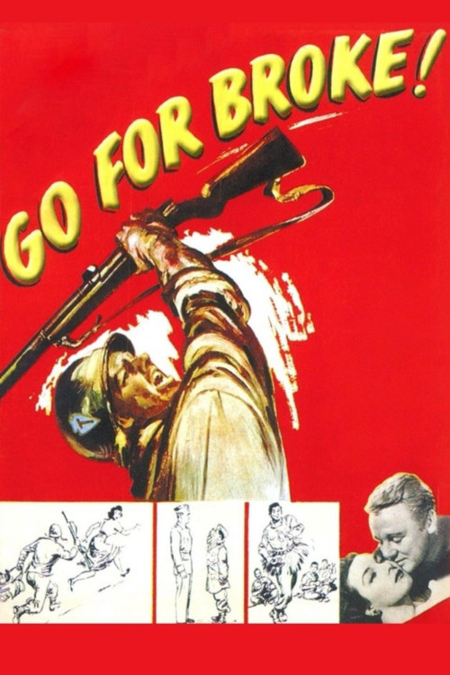 Go for Broke! (1951) poster