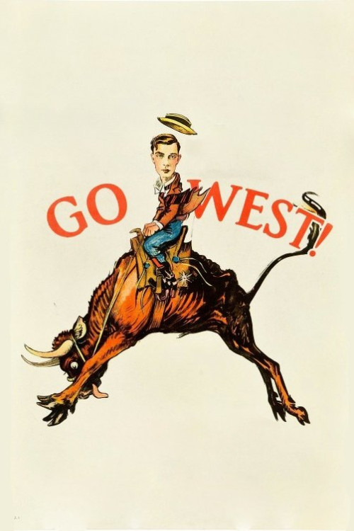 Go West (1925) poster