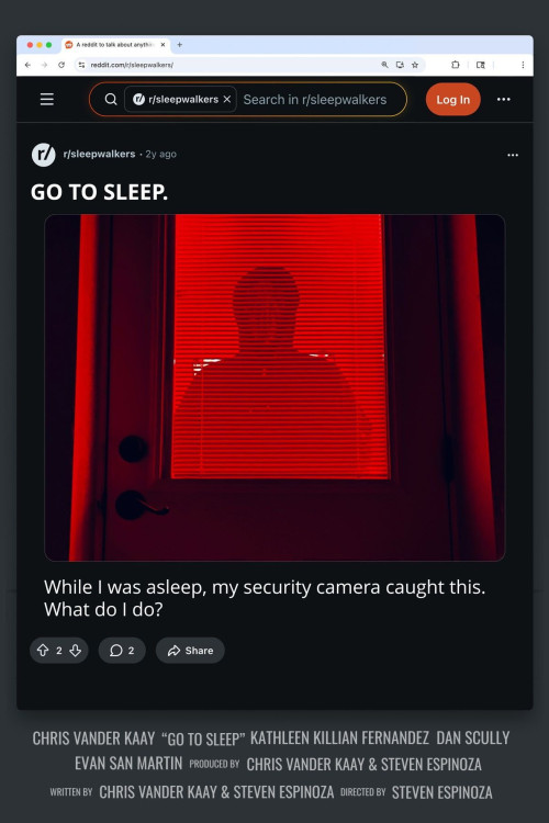 Go to Sleep. (2026) poster
