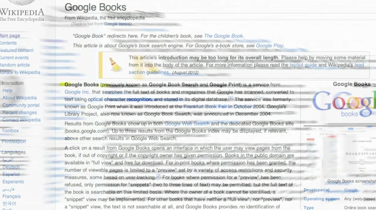 Google and the World Brain screenshot 2