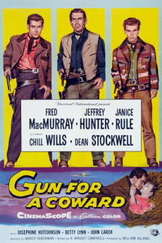 Gun for a Coward (1956) poster