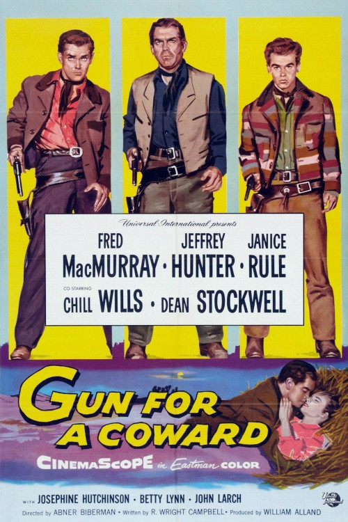 Gun for a Coward (1956) poster