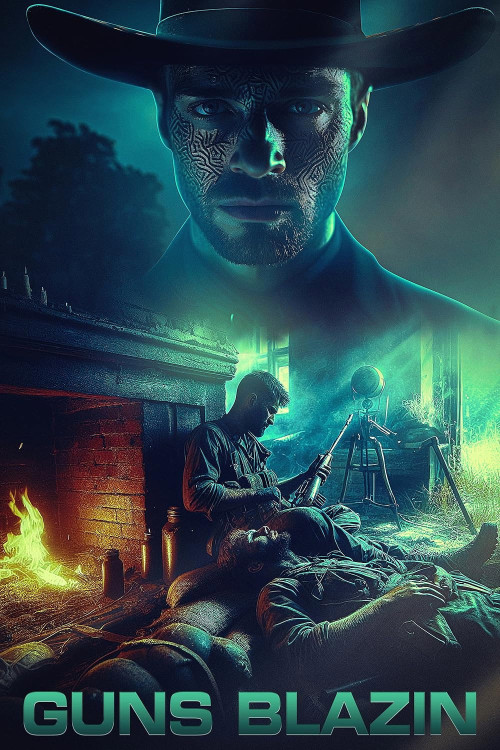 Guns Blazin (2024) poster