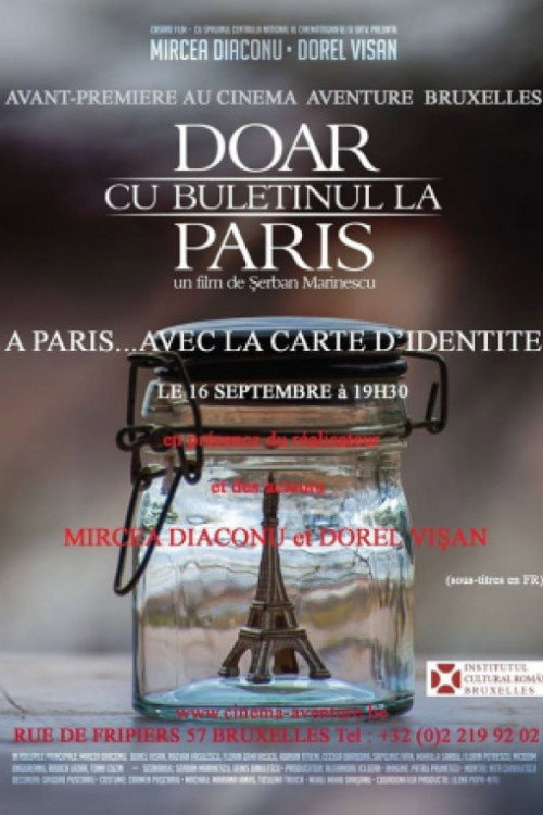 Doar cu buletinul la Paris (2015) poster