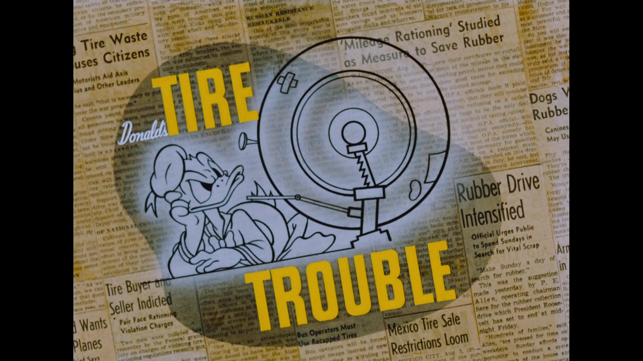 Donald's Tire Trouble screenshot 2