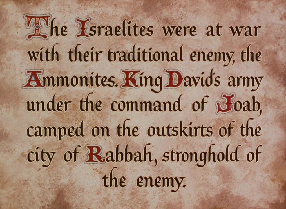 David and Bathsheba screenshot 1