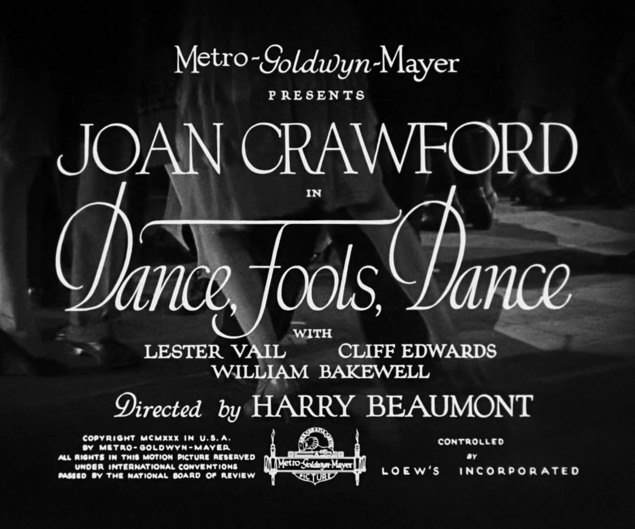 Dance, Fools, Dance screenshot 1