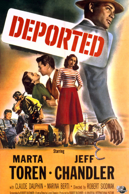 Deported (1950) poster