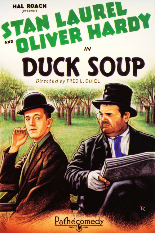 Duck Soup (1927) poster