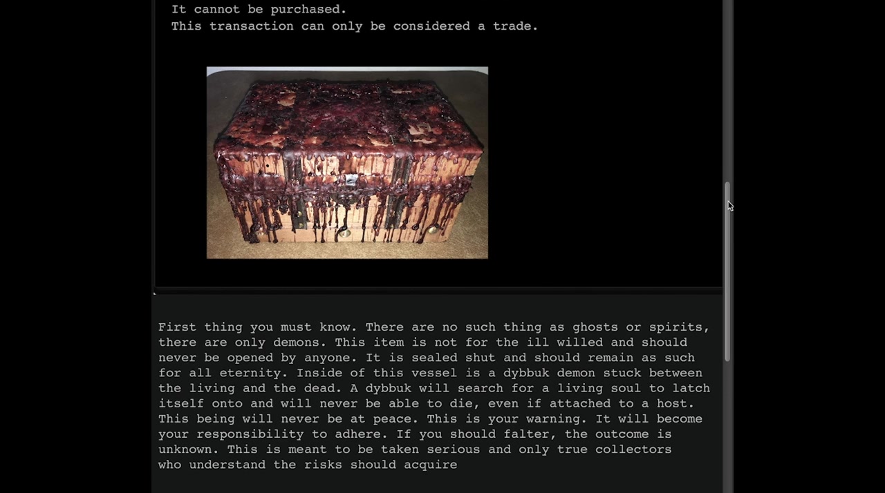 Dybbuk Box: The Story of Chris Chambers screenshot 3
