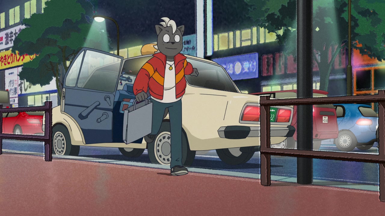 Eiga Odd Taxi: In the Woods screenshot 1
