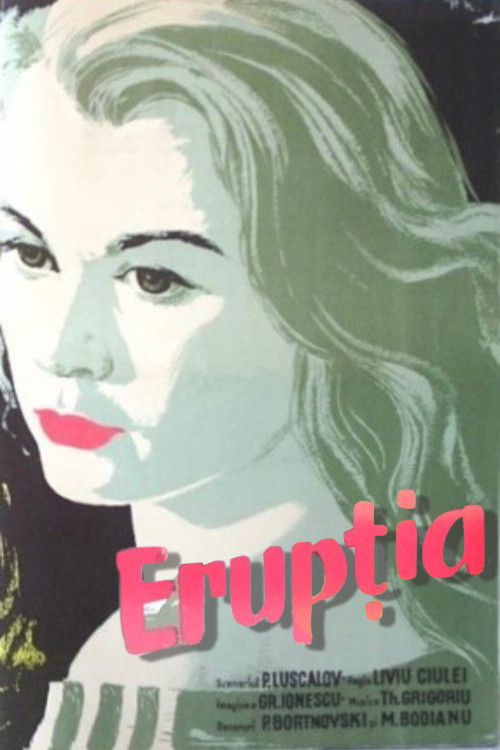 Eruptia (1957) poster