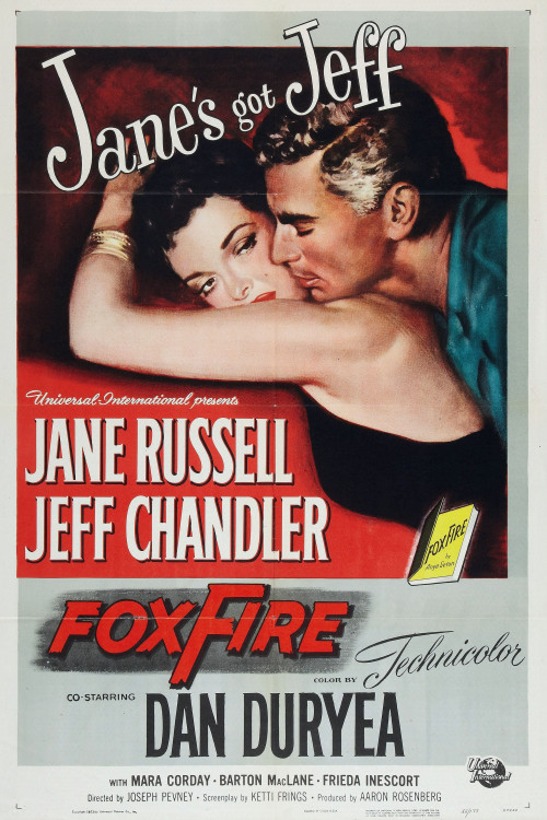 Foxfire (1955) poster