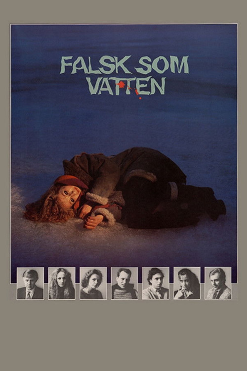Falsk som vatten (1985) poster
