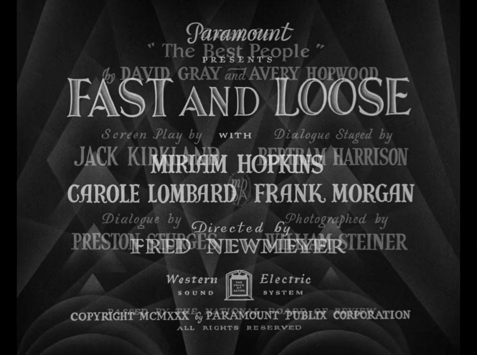 Fast and Loose screenshot 1