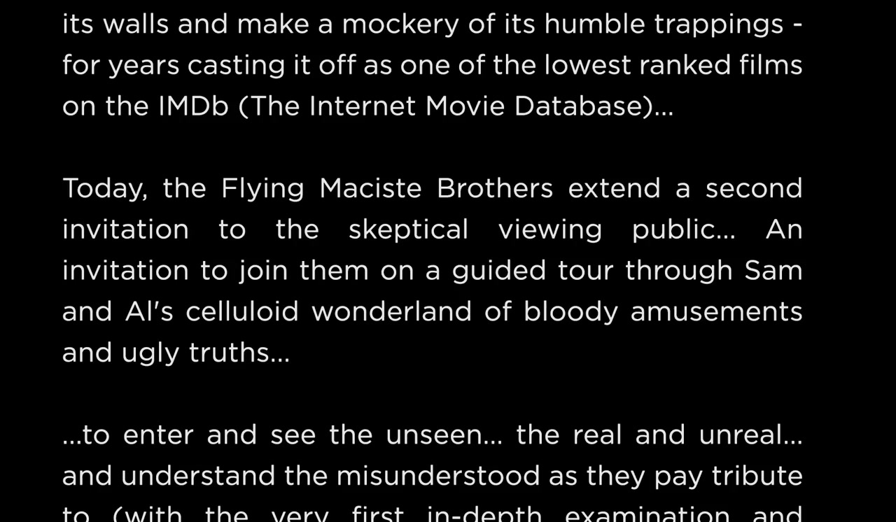 Feed Your Head! Lose Your Head! - Tens of Dozens of Reasons to Love 'Dracula vs. Frankenstein' A Visual Essay screenshot 3