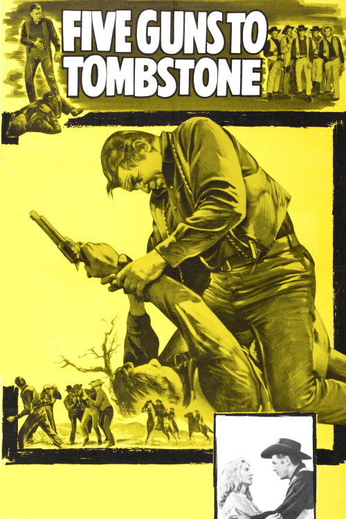 Five Guns to Tombstone (1960) poster