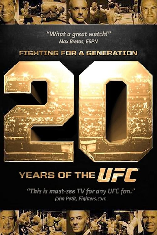 Fighting for a Generation: 20 Years of the UFC (2013) poster
