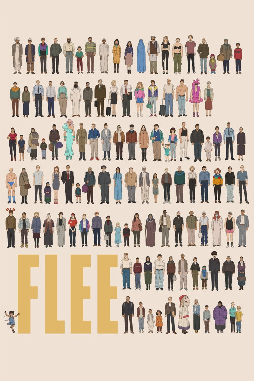 Flugt (2021) poster