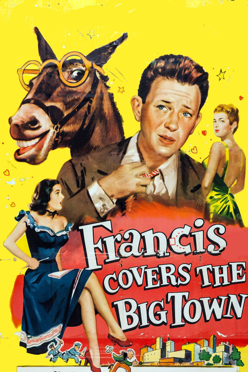 Francis Covers the Big Town (1953) poster