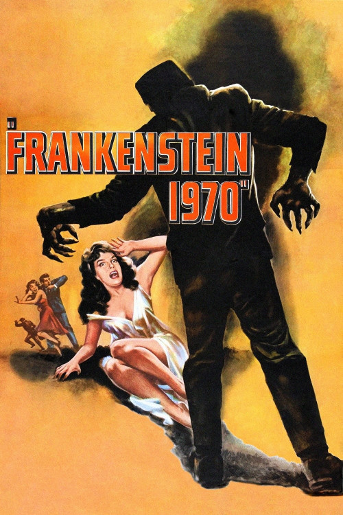 Frankenstein 1970 (1958) poster