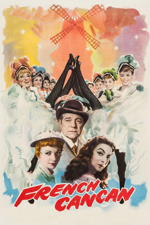 French Cancan (1955) poster
