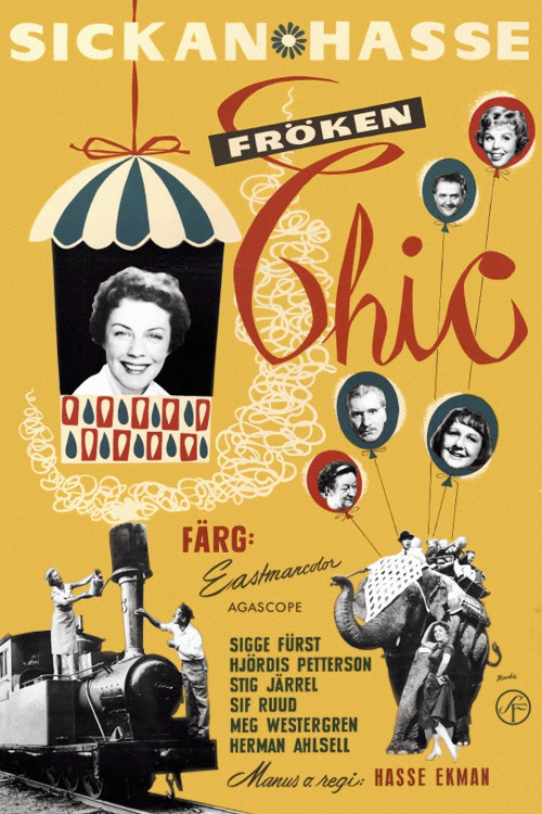 Fröken Chic (1959) poster