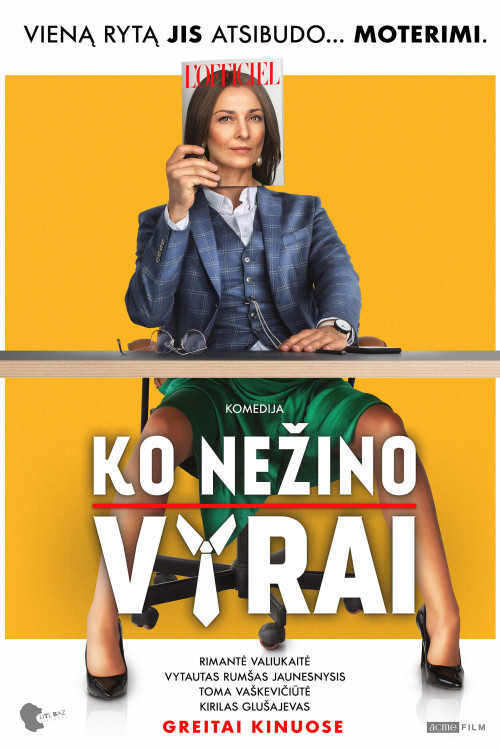 Ko nezino vyrai (2022) poster