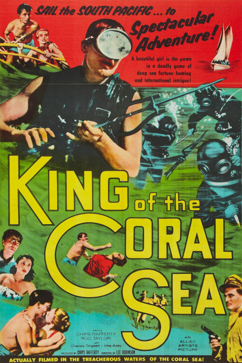 King of the Coral Sea (1954) poster