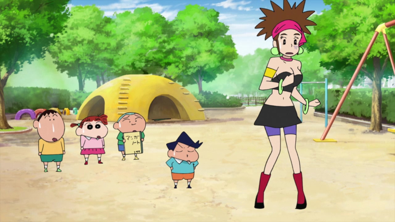 Kureyon Shinchan: Chojiku! Arashi wo Yobu Ora no Hanayome screenshot 1
