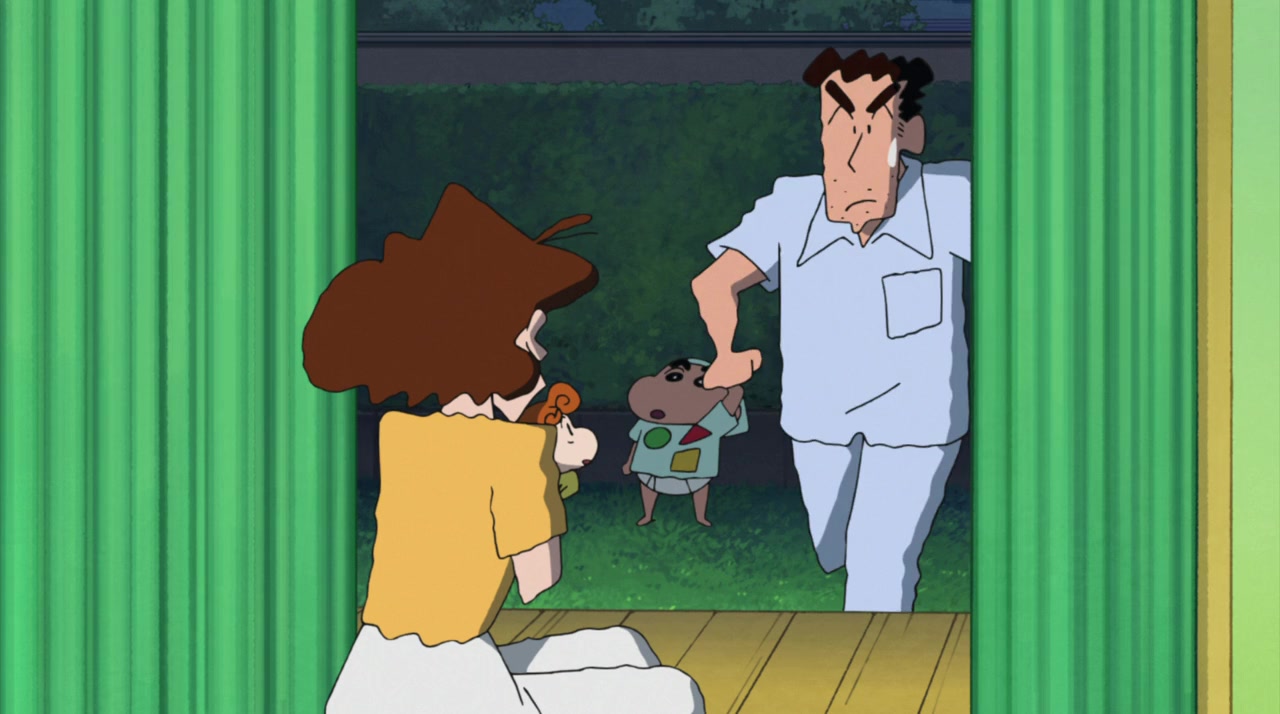 Kureyon Shinchan: Shûrai!! Uchûjin shiriri screenshot 1