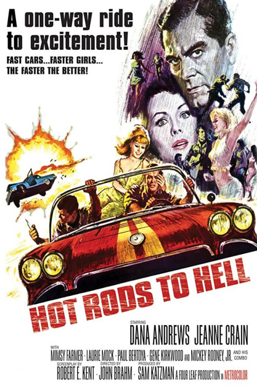Hot Rods to Hell (1966) poster