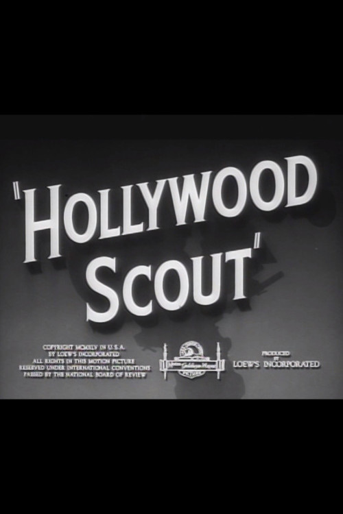 Hollywood Scout (1945) poster
