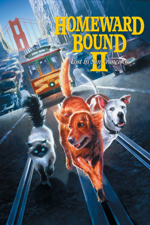 Homeward Bound II: Lost in San Francisco (1996) poster
