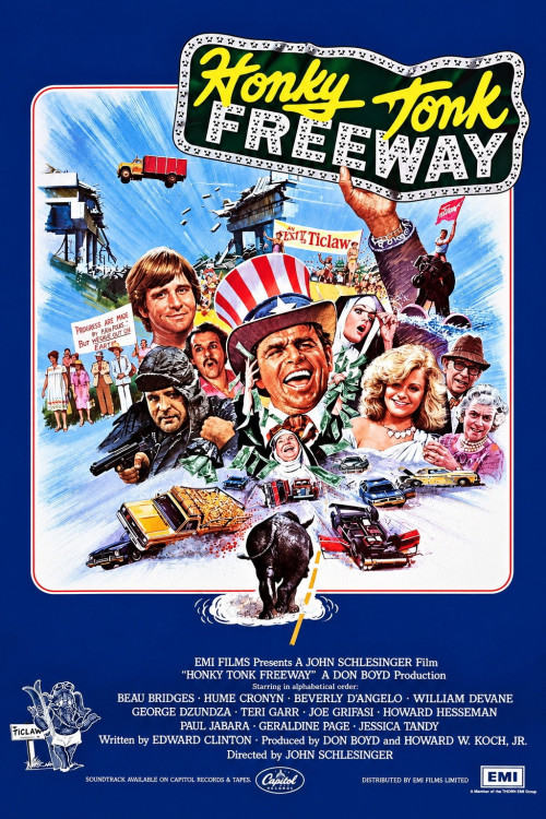 Honky Tonk Freeway (1981) poster