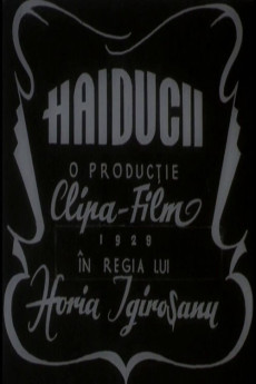 Haiducii (1929) poster