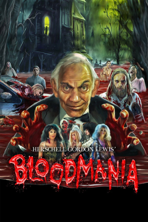 Herschell Gordon Lewis' BloodMania (2017) poster